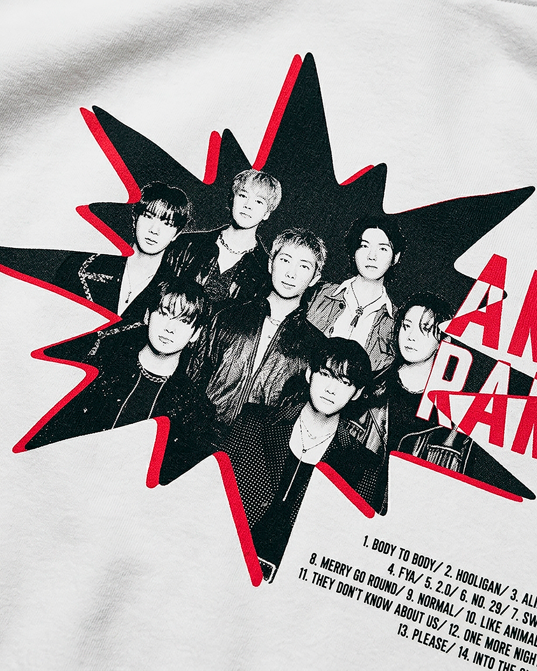 ARIRANG TRACKLIST - Hoodie