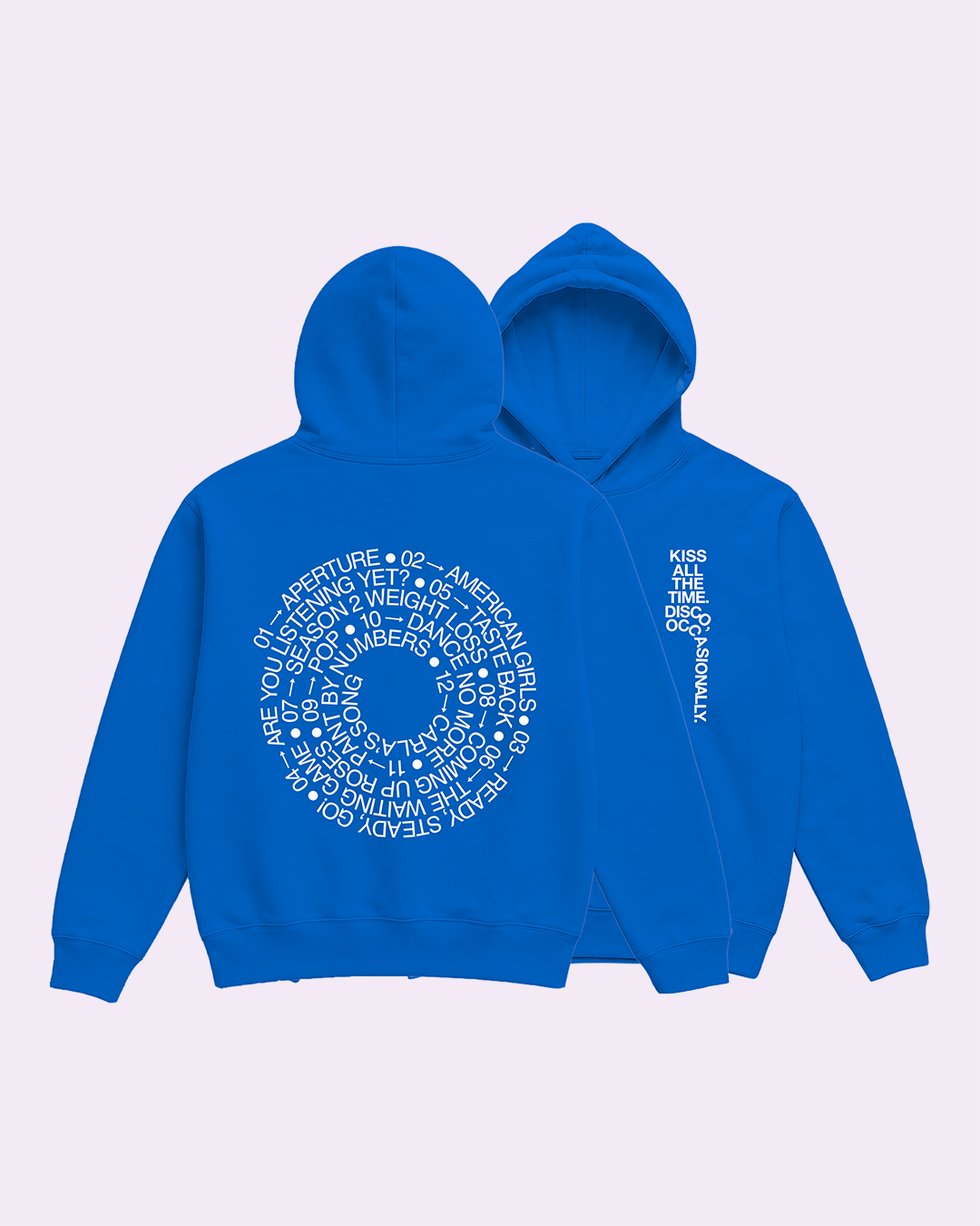 KISSCO TRACLIST - Hoodie