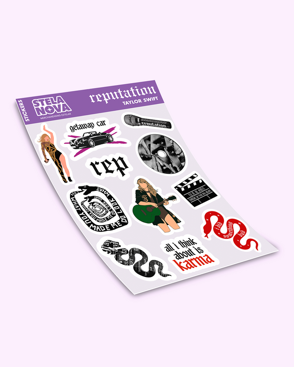 BIG REPUTATION - Sticker sheet
